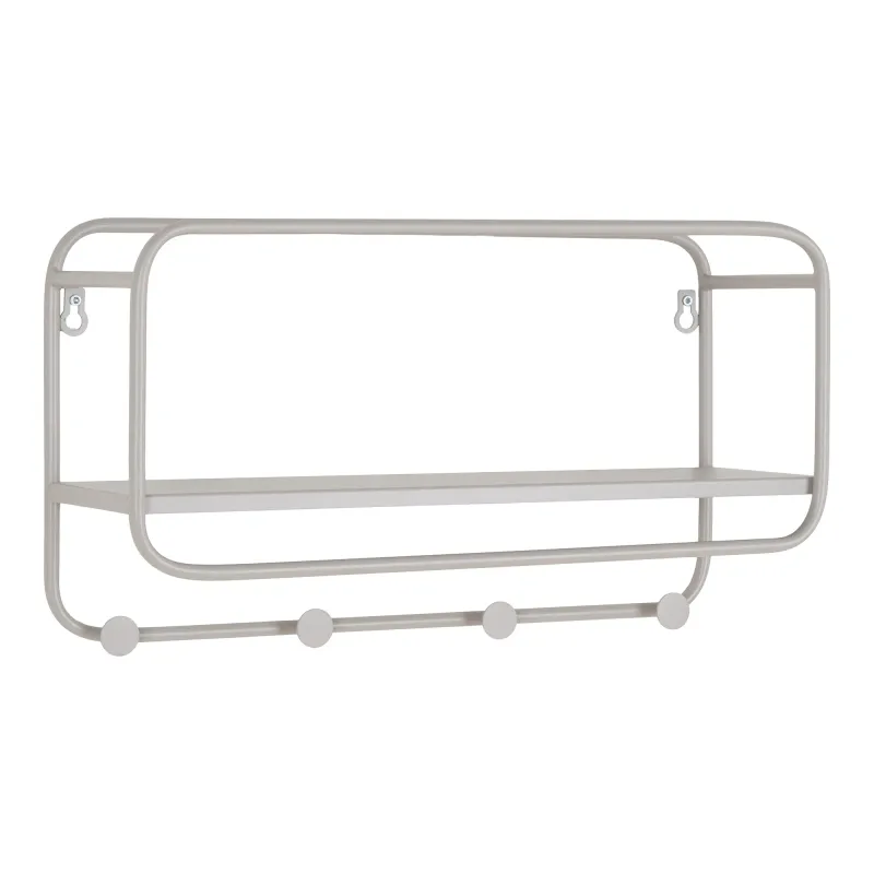 Wandgarderobe Hutablage Fair Stahl | Grau Wandgarderobe Hutablage Fair Stahl | Grau