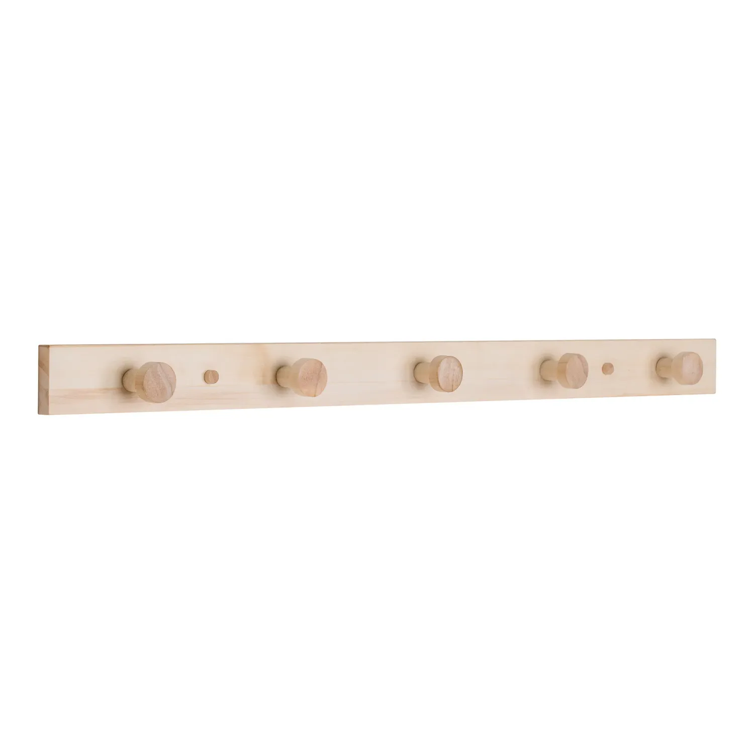 Abano Garderobe Kleiderhaken Pappelholz | Naturholz