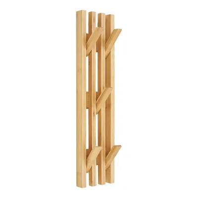 Garderobe Ember Wandgarderobe Kleiderhaken Bambus | Natur Garderobe Ember Wandgarderobe Kleiderhaken Bambus | Natur