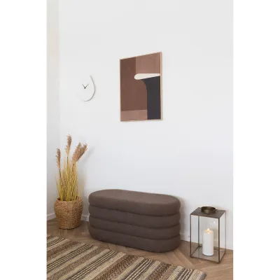 Dartford Bank Stauraum Teddy-Stoff | Braun