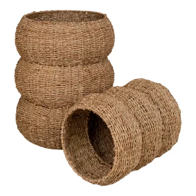 Sarbas-Körbe Seegras 2er-Set | Natur Sarbas-Körbe Seegras 2er-Set | Natur