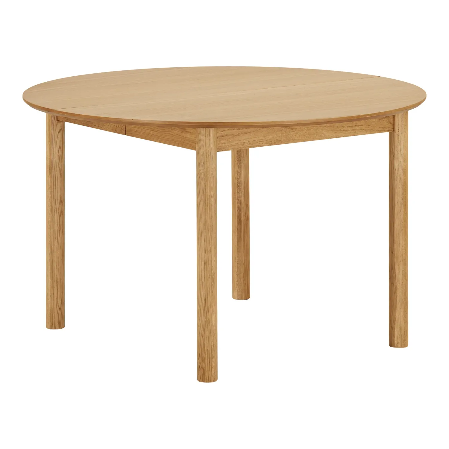 Bundaberg Esstisch Eichenfurnier Natur ø120x120-170-220x75 cm Inkl. 2 Verlängerungsplatten Rund FSC® 100% Bundaberg Esstisch Eichenfurnier Natur ø120x120-170-220x75 cm Inkl. 2 Verlängerungsplatten Rund FSC® 100%