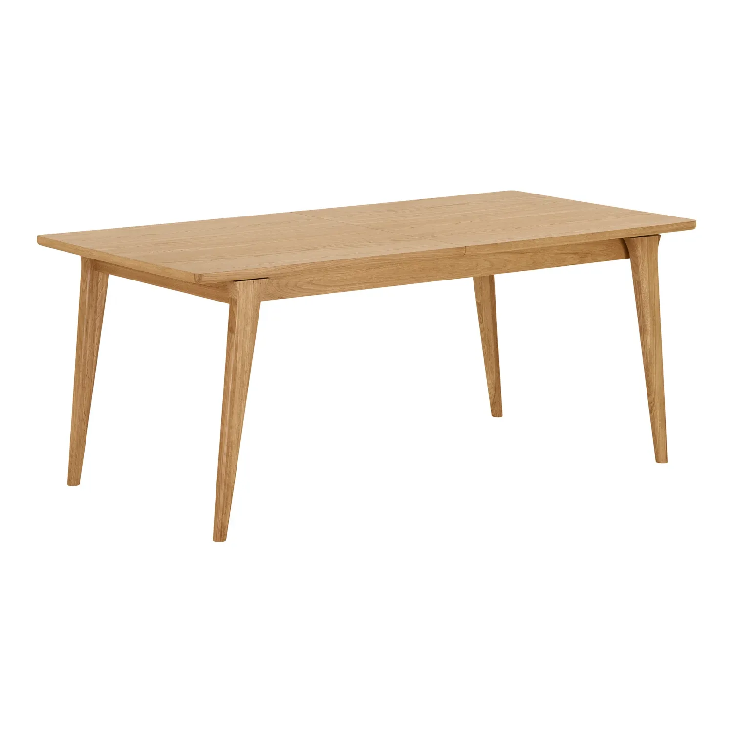 Darwin Esstisch Eichenfurnier Natur 90x180-230x75 cm Inkl. 1 Verlängerungsplatte Darwin Esstisch Eichenfurnier Natur 90x180-230x75 cm Inkl. 1 Verlängerungsplatte