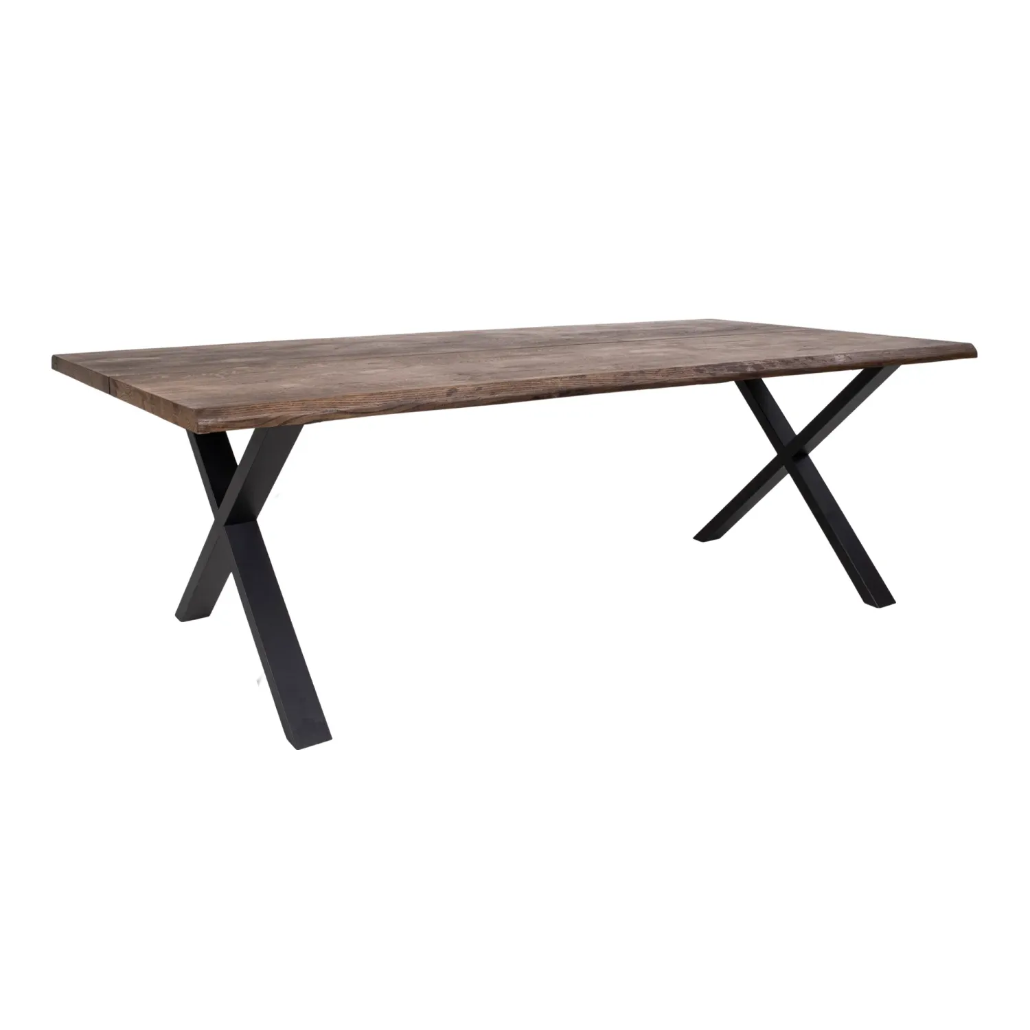 Esstisch Toulon Wellenkante 95x240x75 cm Geräucherte Eiche FSC® 100% Esstisch Toulon Wellenkante 95x240x75 cm Geräucherte Eiche FSC® 100%