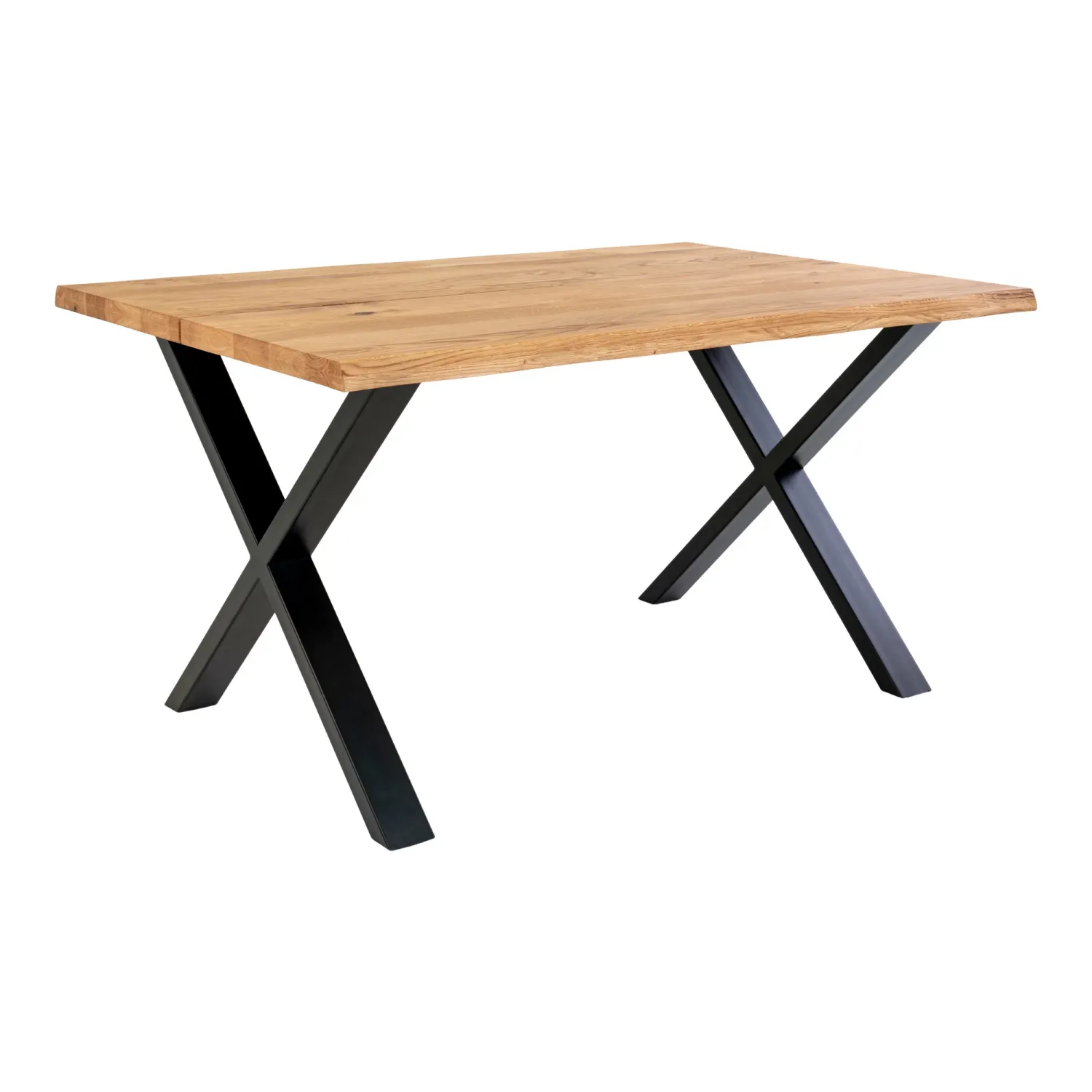 Esstisch Toulon Geschwungene Kante 95x140x75 cm Eiche Natur FSC® 100% Esstisch Toulon Geschwungene Kante 95x140x75 cm Eiche Natur FSC® 100%