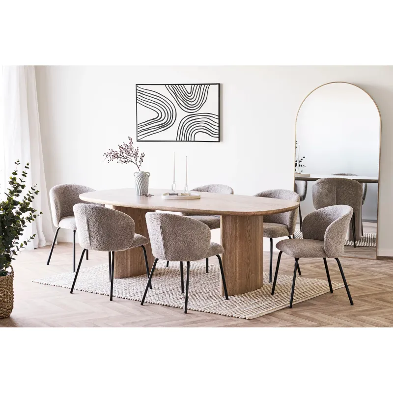 Serra Esstisch Esche 110x210x75 cm | Natur