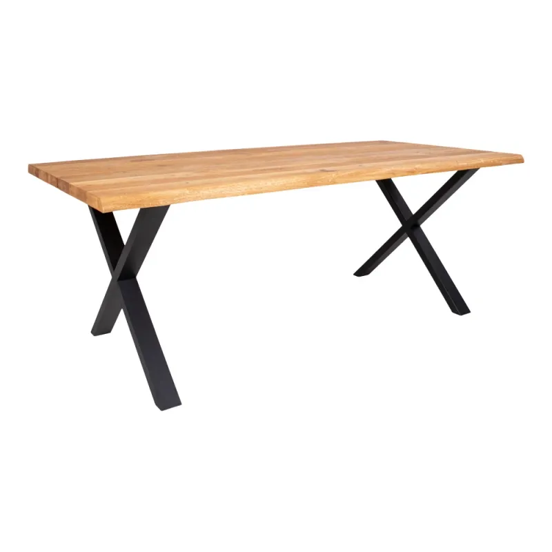 Esstisch Toulon Geschwungene Kante Eiche Natur 95x200x75 cm FSC® 100% Esstisch Toulon Geschwungene Kante Eiche Natur 95x200x75 cm FSC® 100%