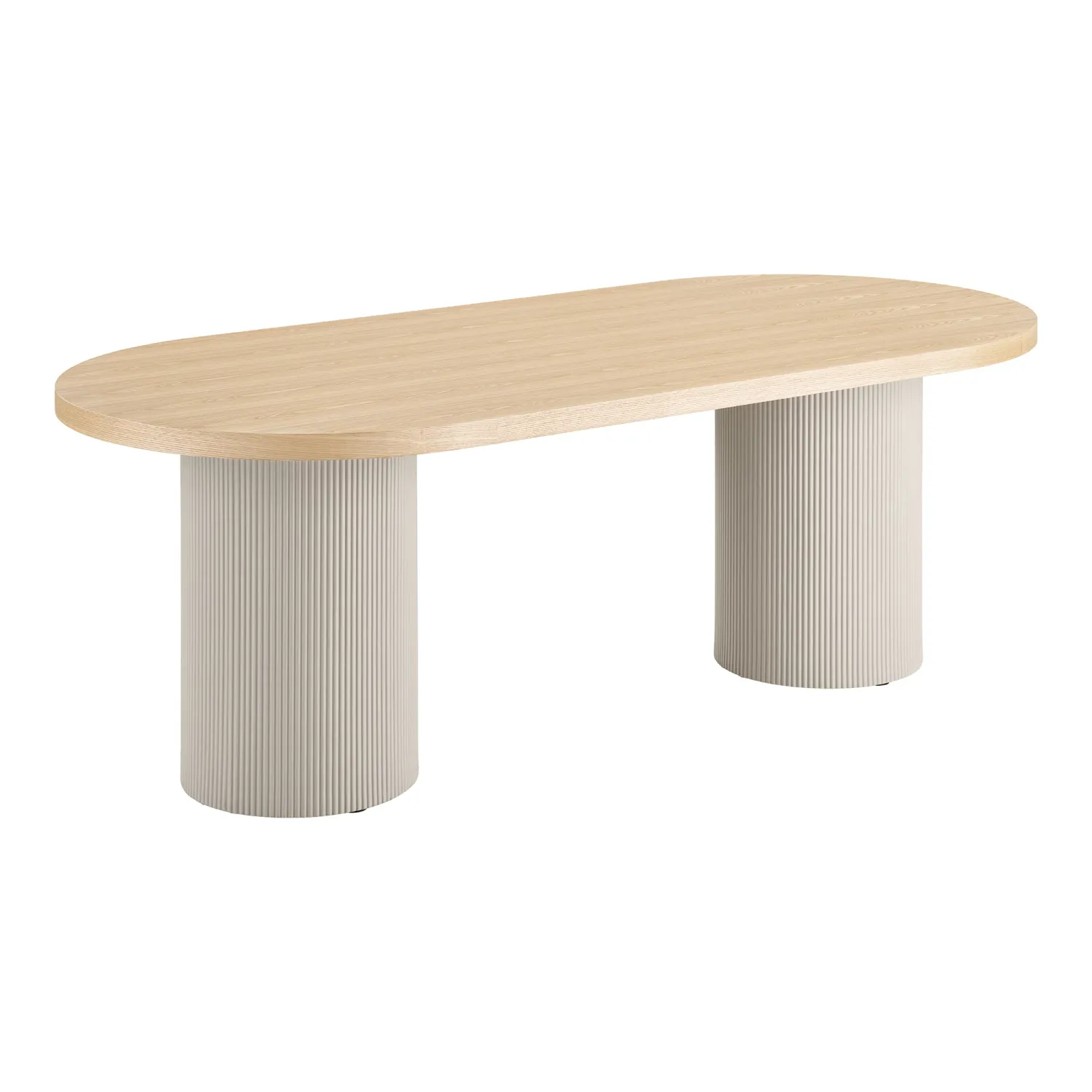 Solva Esstisch 100x220x75 cm Esche Natur/Sand Solva Esstisch 100x220x75 cm Esche Natur/Sand