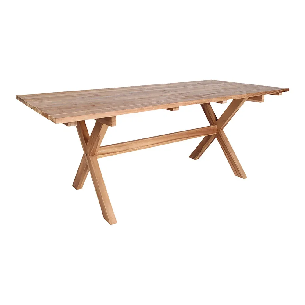 Murcia Esstisch Teakholz Natur 200x90x75 cm | Recycelt Murcia Esstisch Teakholz Natur 200x90x75 cm | Recycelt