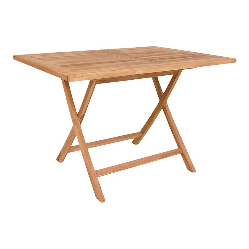Oviedo Esstisch / Gartentisch Teakholz Natur 120x80x75 cm Oviedo Esstisch / Gartentisch Teakholz Natur 120x80x75 cm