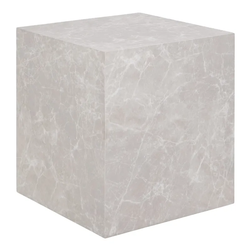 Beistelltisch Prag Marmoroptik Beige Kubisch 40x40x45 cm Kubischer Beistelltisch Prag in beiger Marmoroptik, 40x40x45cm. Stilvolles Design für Schweizer Wohnräume.
