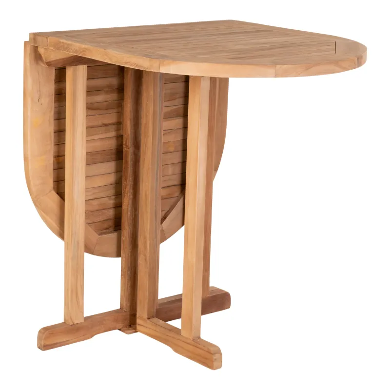 Huelva Esstisch Klapptisch Teakholz Natur 120x60x75 cm Huelva Esstisch, Klapptisch, Teakholz, natur, 120x60x75cm. Praktisch für Schweizer Gärten.
