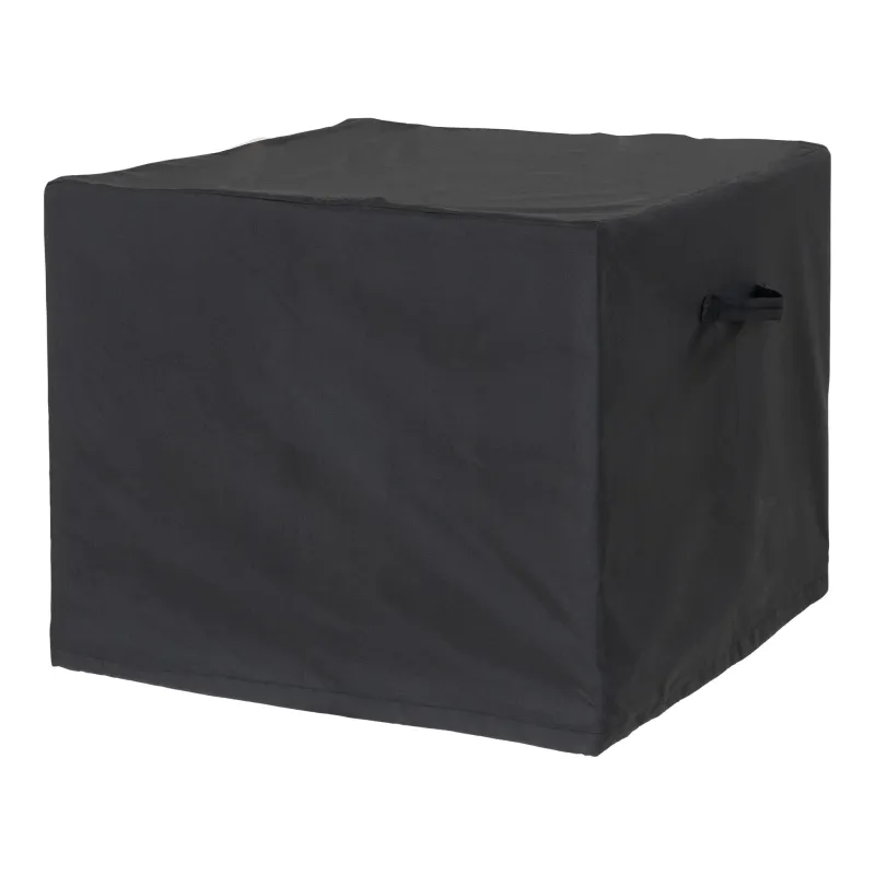 Luxushülle Abdeckung Gartenmöbel 3er-Set Polyester Schwarz Wasserabweisend