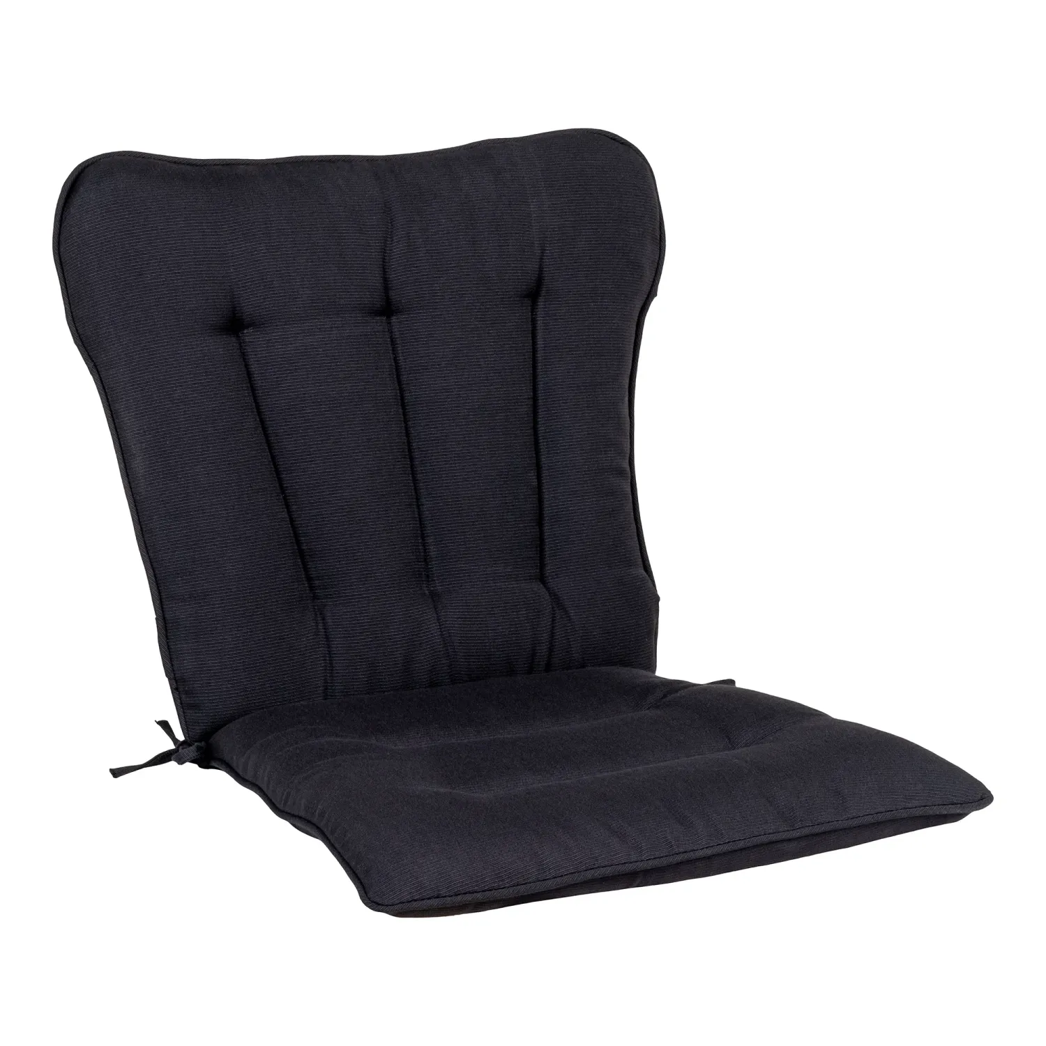 Cleveland Stuhlkissen, schwarz, Polyester, 45x51,5x5cm. Komfortabel für Cleveland-Stühle.