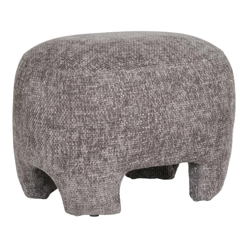 Nazare Pouf Grau Polyester 53x41x38 cm Nazare Pouf, grau, Polyester, 53x41x38cm. Gemütlich für Schweizer Zuhause.