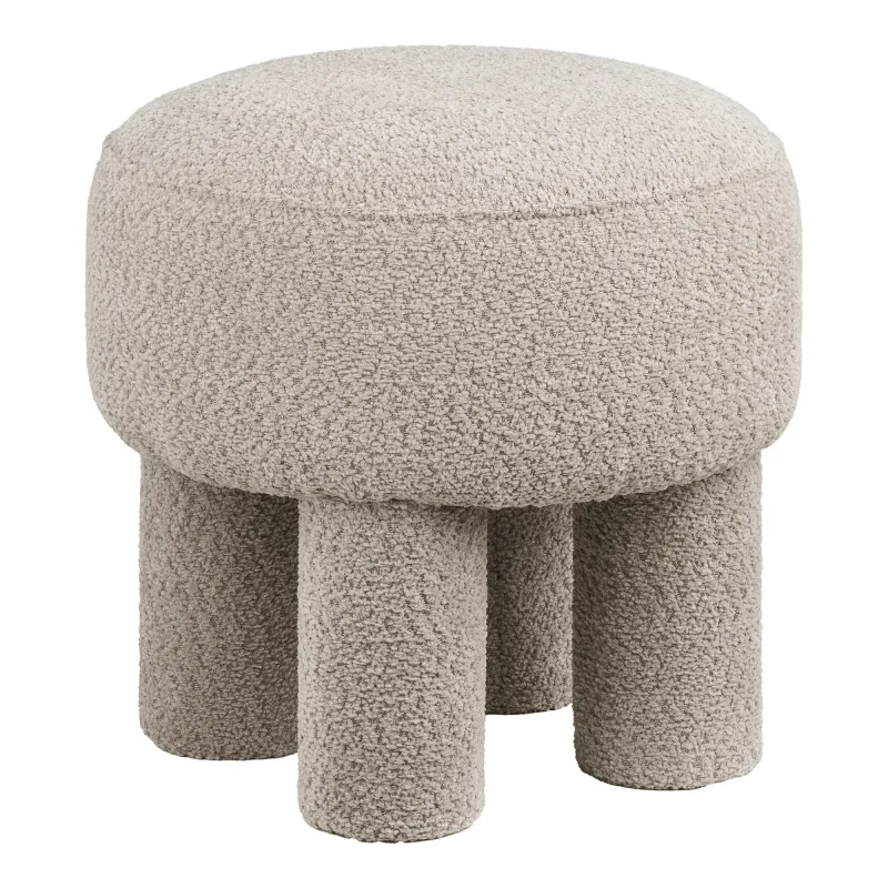 Canberra Pouf Dunkel Sand Polyester Ø43x43 cm Canberra Pouf, dunkel sand, Polyester, ø43x43cm. Gemütlich für Schweizer Zuhause.
