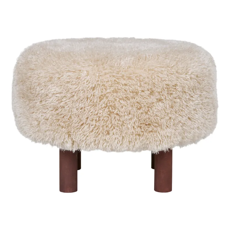 Inverness Pouf Hellbraun Kunstfell Ø50x36 cm Inverness Pouf, hellbraun, Kunstfell, ø50x36cm. Gemütlich für Schweizer Zuhause.