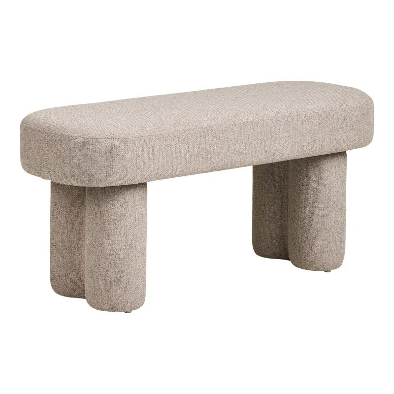 Weston Bank Sand Polyester 95x36x45 cm Weston Bank, sandfarben, Polyester, 95x36x45cm. Gemütlich für Schweizer Zuhause.