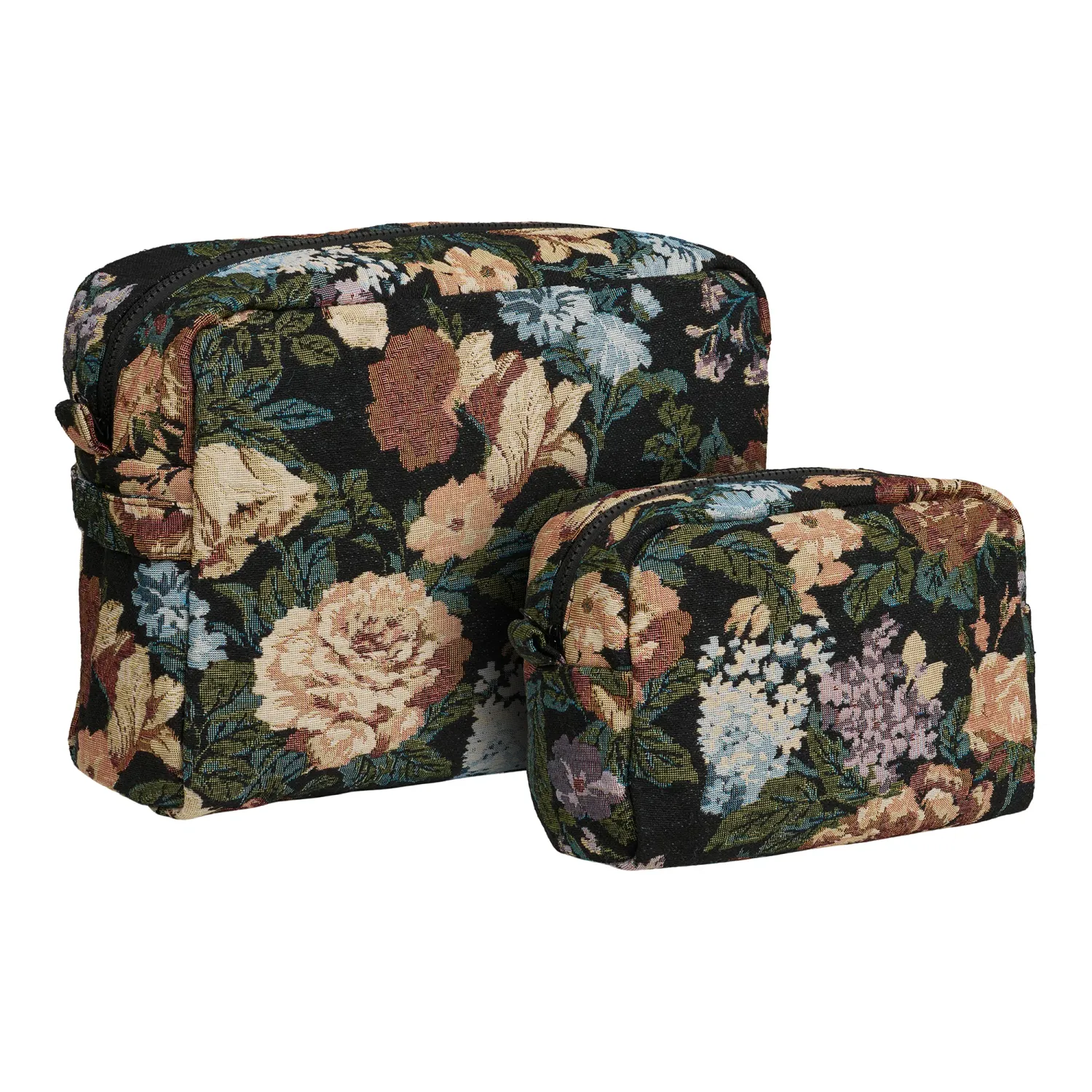 Zoe Nécessaire 2er-Set Kosmetiktaschen Schwarz-Weiss Gemischt Polyester 2er-Set Zoe Nécessaire, Kosmetiktaschen, schwarz-weiss gemischt, Polyester. Praktisch für Schweizer Reisen.