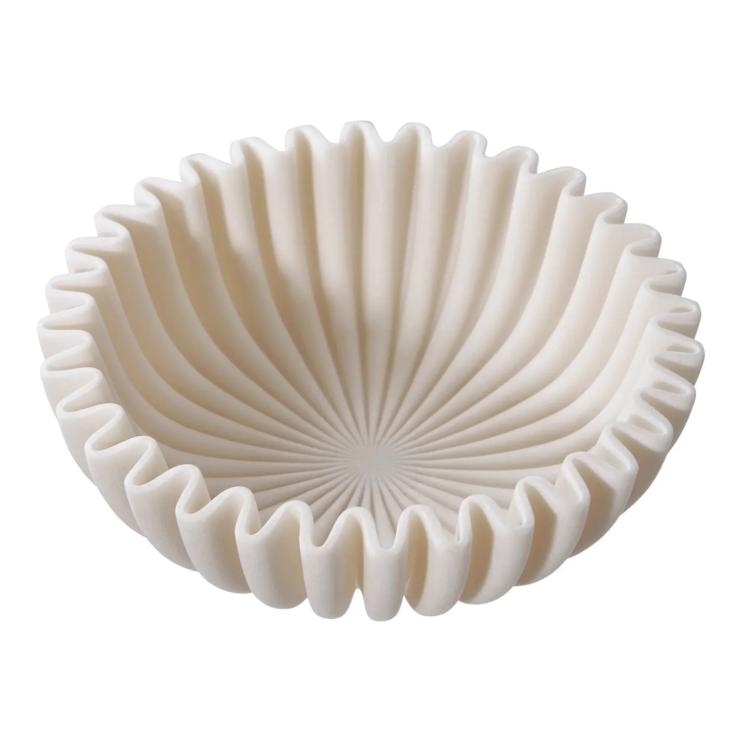 Schüssel Bowl Deko-Schale Polyresin Beige Ø20x6,5 cm Schüssel, Bowl, Deko-Schale, Polyresin, beige, ø20x6,5cm. Stilvoll für Schweizer Zuhause.