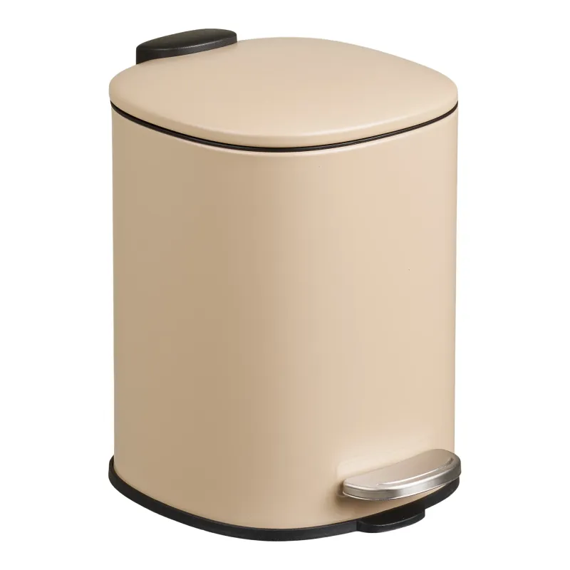 Lodi Kosmetikeimer Treteimer Absenkautomatik Metall Beige 3L Lodi Kosmetikeimer, Treteimer, Absenkautomatik, Metall, beige, 3L. Praktisch für Schweizer Badezimmer.