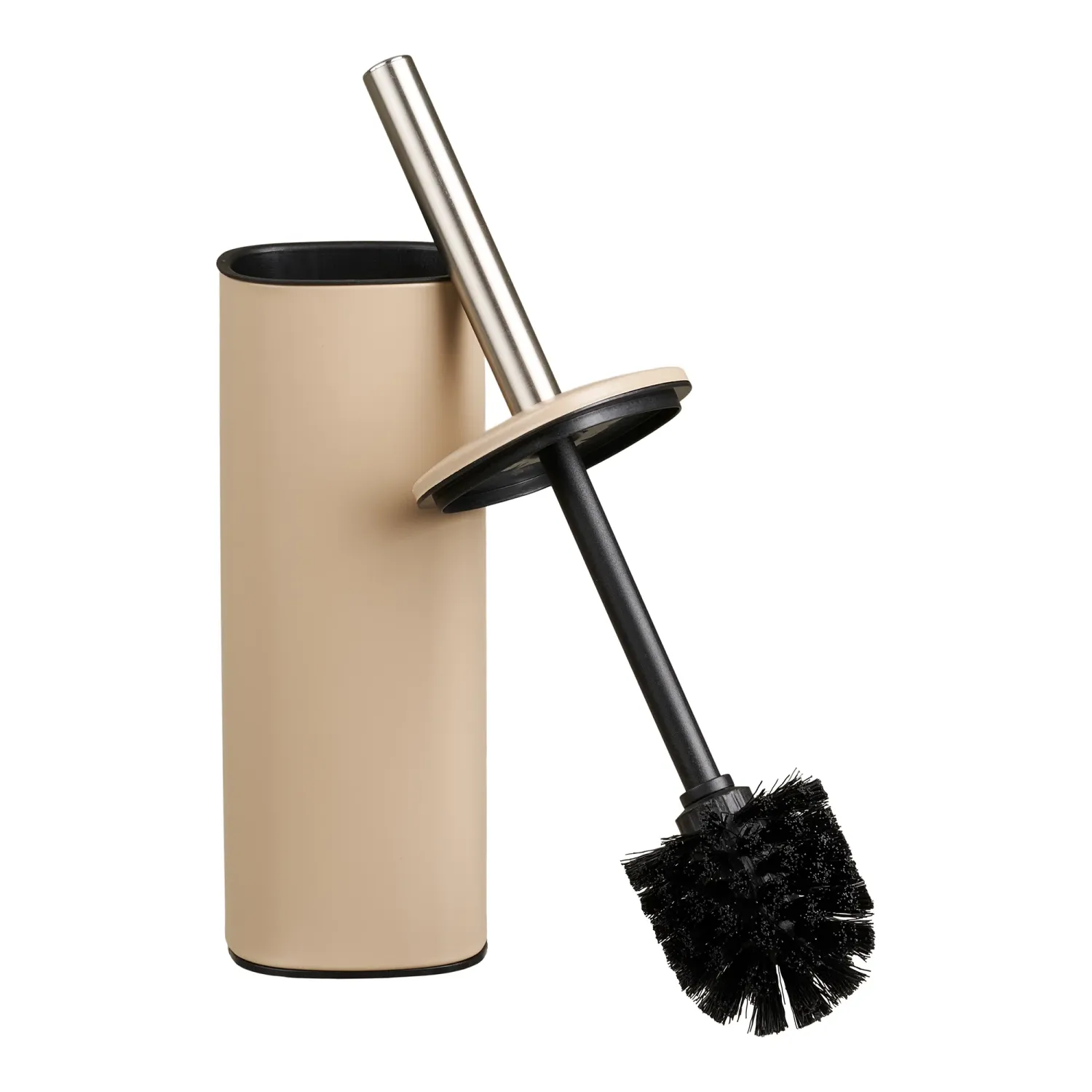 Lodi Toilettenbürste Metall Beige 9x9x39 cm Lodi Toilettenbürste, Metall, beige, 9x9x39cm. Hygienisch für Schweizer Badezimmer.
