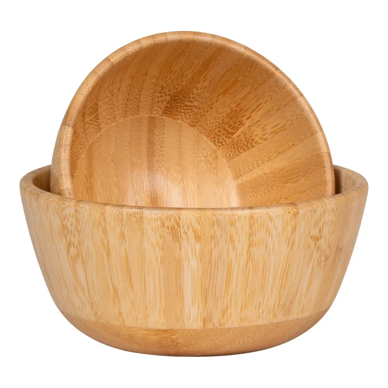 Chefalu Bowl Schüssel 2er-Set ø12,7x6,5cm, ø14,9x7cm Bambus Natur 2er-Set Chefalu Bowl, Schüssel, Bambus, Natur, ø12,7x6,5cm, ø14,9x7cm. Natürlicher Charme für Schweizer Küchen.