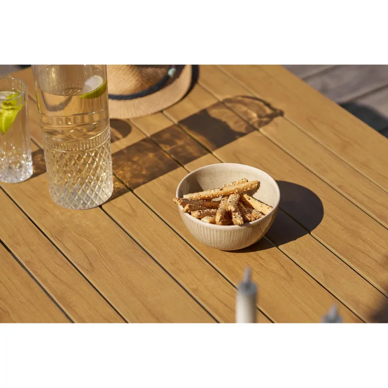 Viola Bowl Schale 4er-Set Keramik Beige Reaktive Glasur