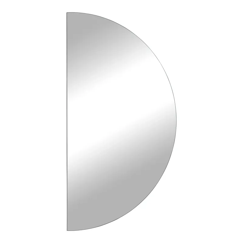 Paola Mirror, Halbmondspiegel, Glas, 80x160cm. Modern für Schweizer Zuhause.