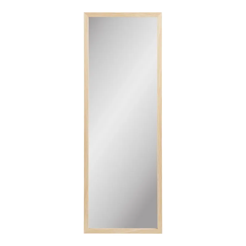 Scottsdale Wandspiegel, Holzrahmen, natur, 45x110cm. Vielseitig für Schweizer Zuhause.