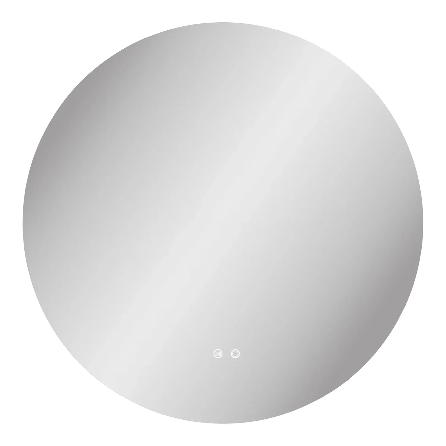 Kiama Spiegel Rund LED Antibeschlag 3 Lichteinstellungen Ø80 cm Kiama Spiegel rund mit LED-Beleuchtung, Antibeschlagfunktion, 3 Lichteinstellungen, ø80cm. Modern für Schweizer Badezimmer.