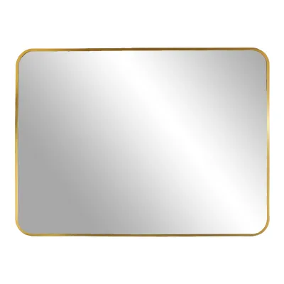 Madrid Mirror Spiegel Aluminium Messingoptik 50x70 cm