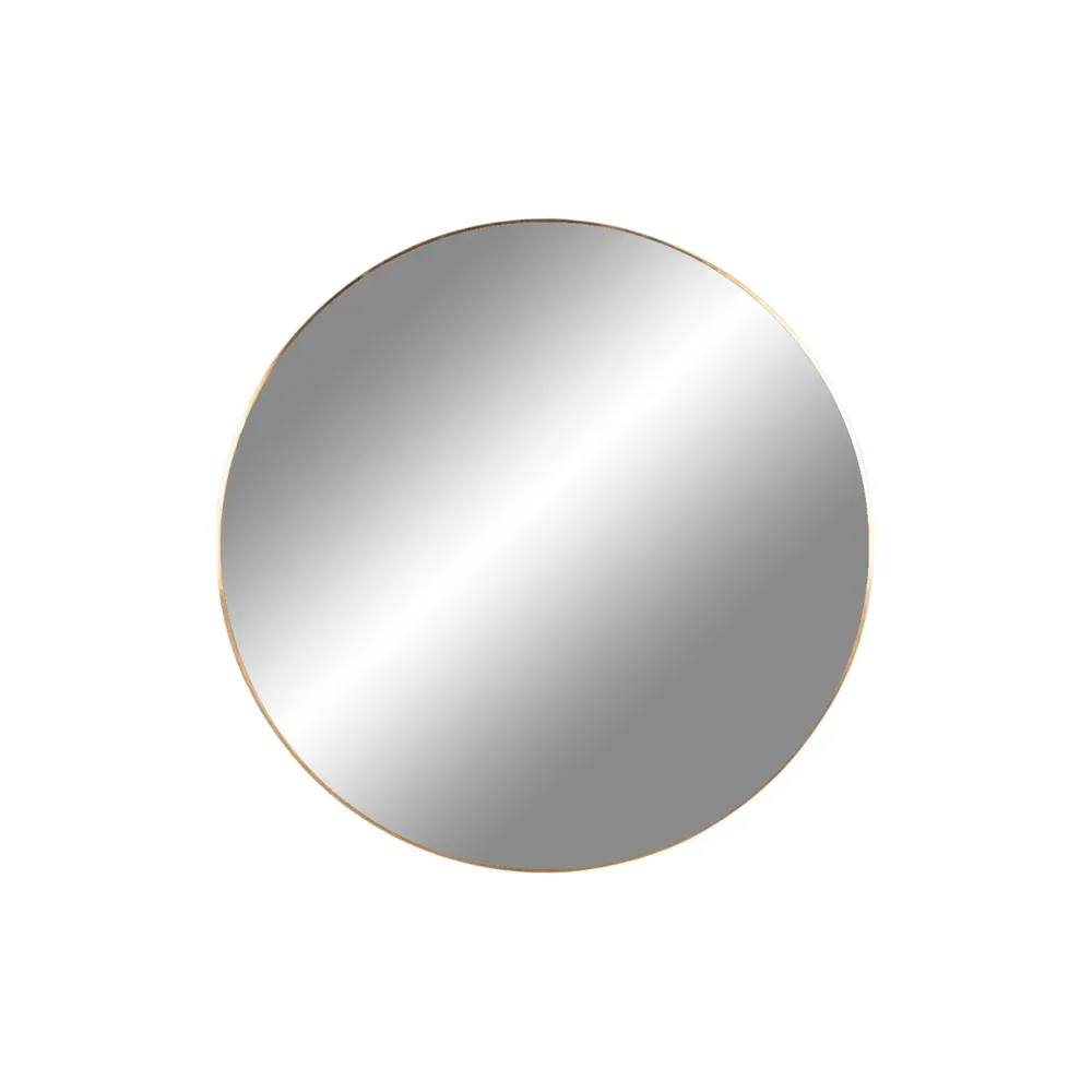 Jersey Mirror Spiegel Stahl Messingoptik Ø40 cm Jersey Mirror, Spiegel, Stahl, Messingoptik, ø40cm. Modern für Schweizer Zuhause.