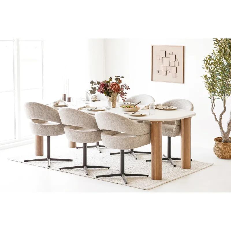 Bela Rug Teppich Handgewebt Beige 160x230 cm