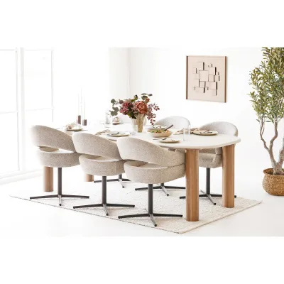Bela Rug Teppich Handgewebt Beige 160x230 cm