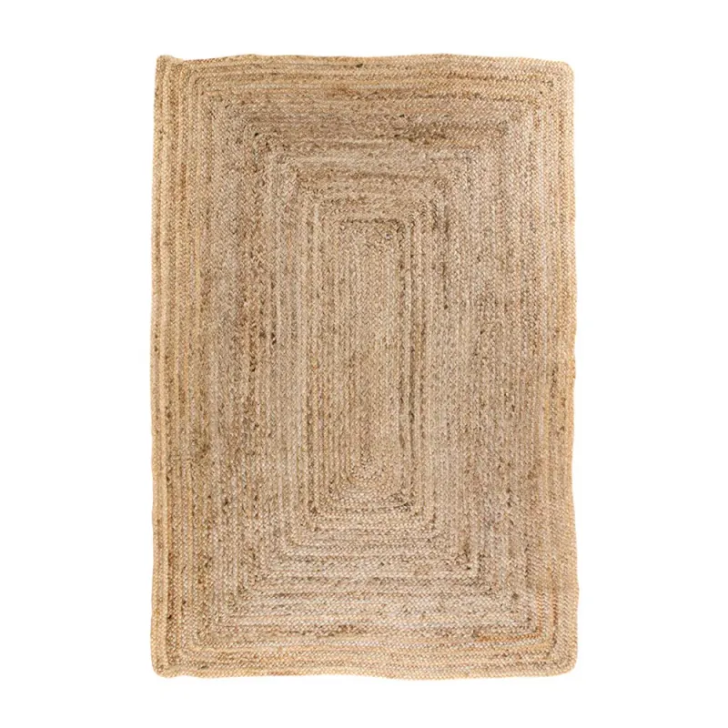 Bombay-Teppich Geflochtene Jute Natur 120x180 cm Bombay-Teppich, geflochtene Jute, natur, 120x180cm. Natürlicher Charme für Schweizer Wohnräume.