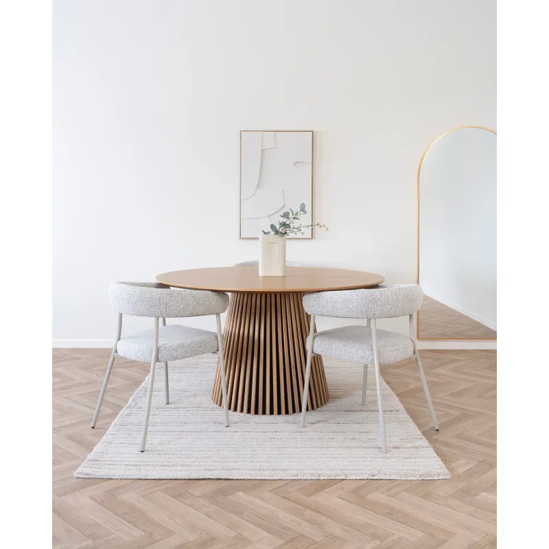 Mango Rug Handgetufteter Teppich Elfenbeinfarben 160x230 cm