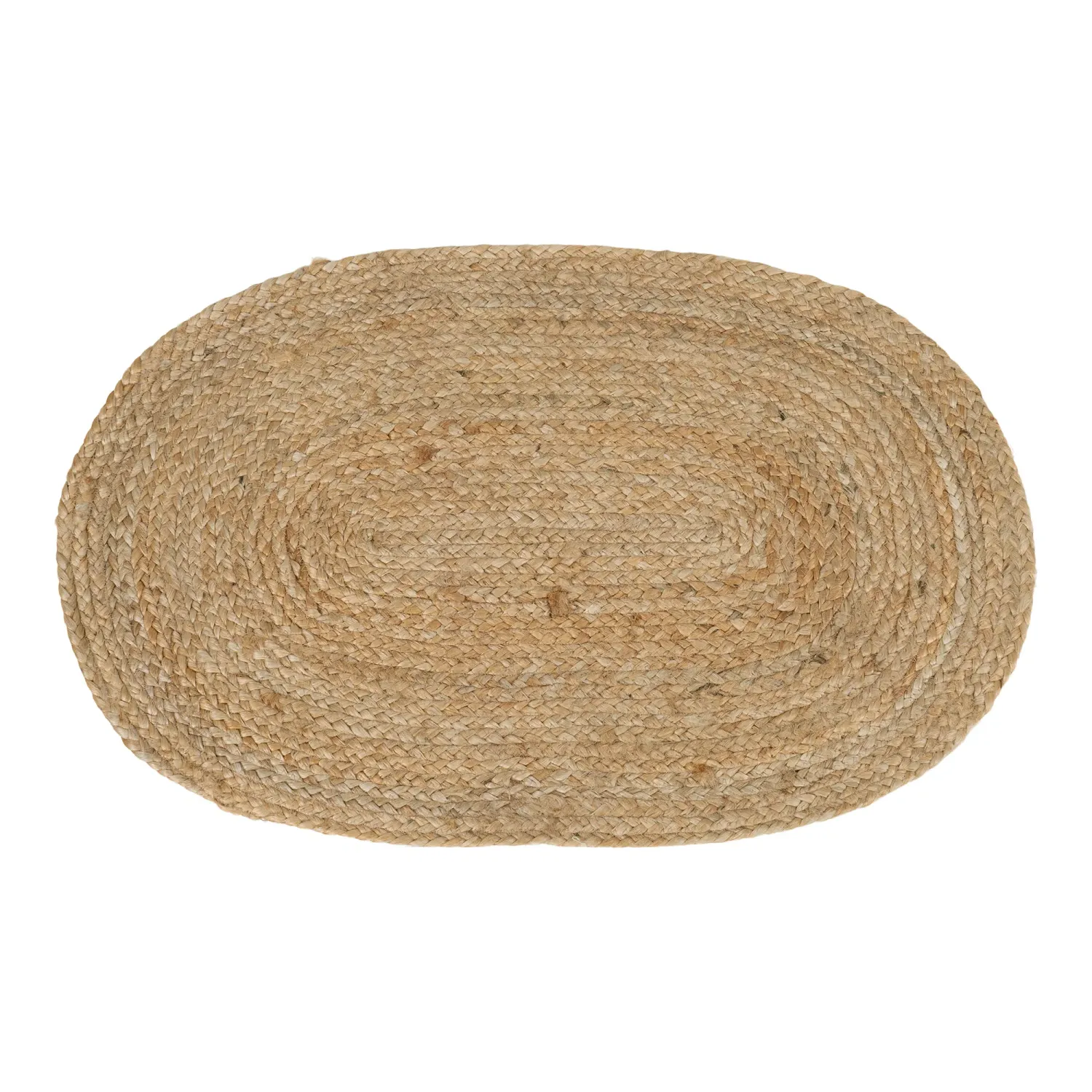 Fussmatte Bombay Geflochtene Jute Natur Oval 50x80 cm Fussmatte Bombay, geflochtene Jute, natur, oval, 50x80cm. Natürlicher Charme für Schweizer Eingangsbereiche.