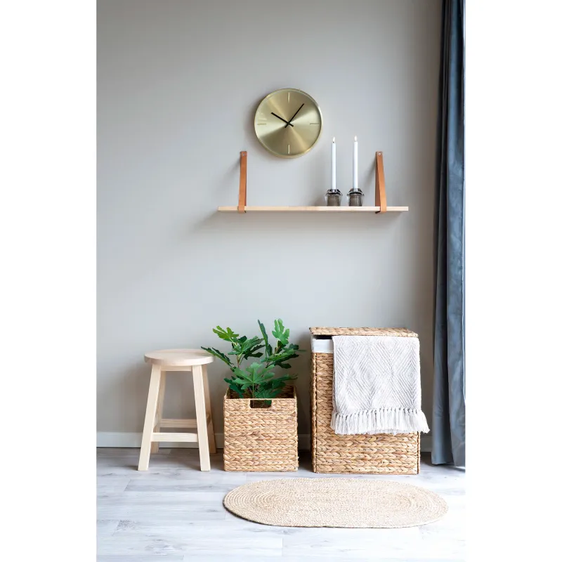 Fussmatte Bombay Geflochtene Jute Natur Oval 50x80 cm