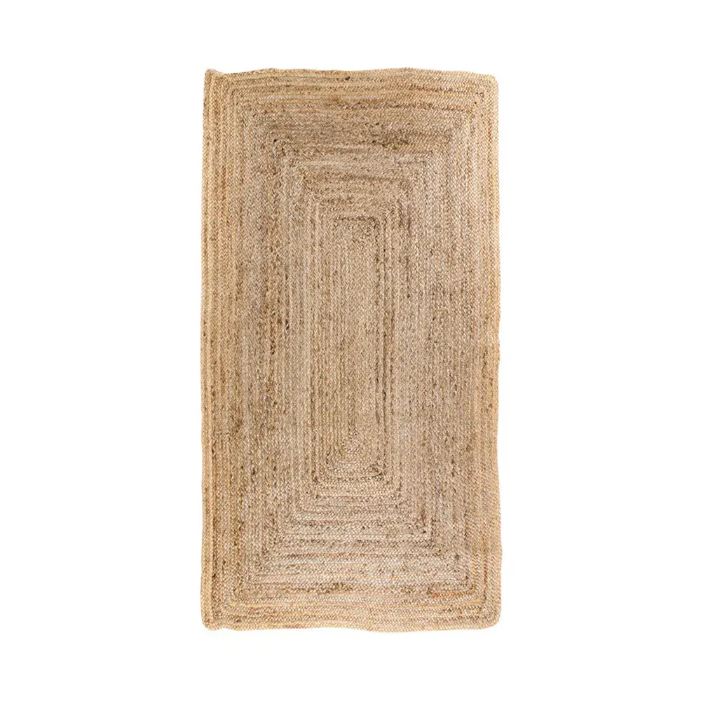 Bombay-Teppich Geflochtene Jute Natur 65x135 cm Bombay-Teppich, geflochtene Jute, natur, 65x135cm. Natürlicher Charme für Schweizer Wohnräume.