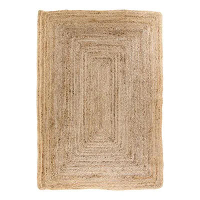 Bombay-Teppich Geflochtene Jute Natur 180x240 cm Bombay-Teppich, geflochtene Jute, natur, 180x240cm. Natürlicher Charme für Schweizer Wohnräume.