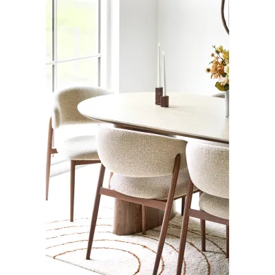 Tampa Rug Teppich Baumwolle Muster Beige 160x230 cm