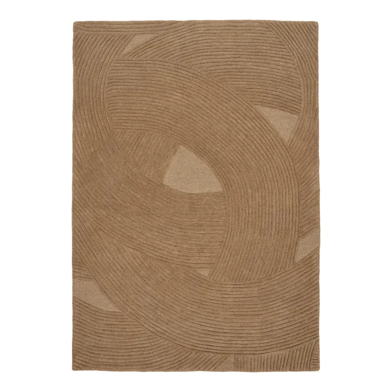Pune Rug Teppich Handgetuftet Braun 200x300 cm Pune Rug Teppich, handgetuftet, braun, 200x300cm. Luxuriös für Schweizer Wohnräume.