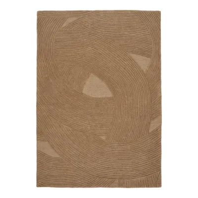 Pune Rug Teppich Handgetuftet Braun 200x300 cm Pune Rug Teppich, handgetuftet, braun, 200x300cm. Luxuriös für Schweizer Wohnräume.