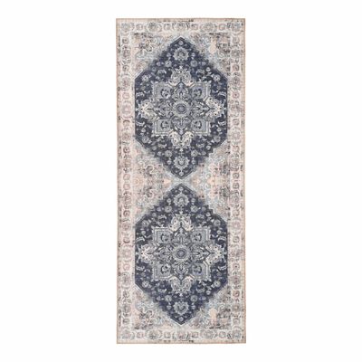 Flurläufer, Teppich Havanna Blau 80x200 cm Flurläufer Havanna, blau, 80x200cm. Stilvoll für Schweizer Flure.