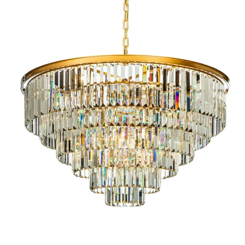 Kronleuchter Hilton Gold 67x112x112 cm Kronleuchter Hilton, Gold, 67x112x112 cm. Glamourös für Schweizer Wohnräume.