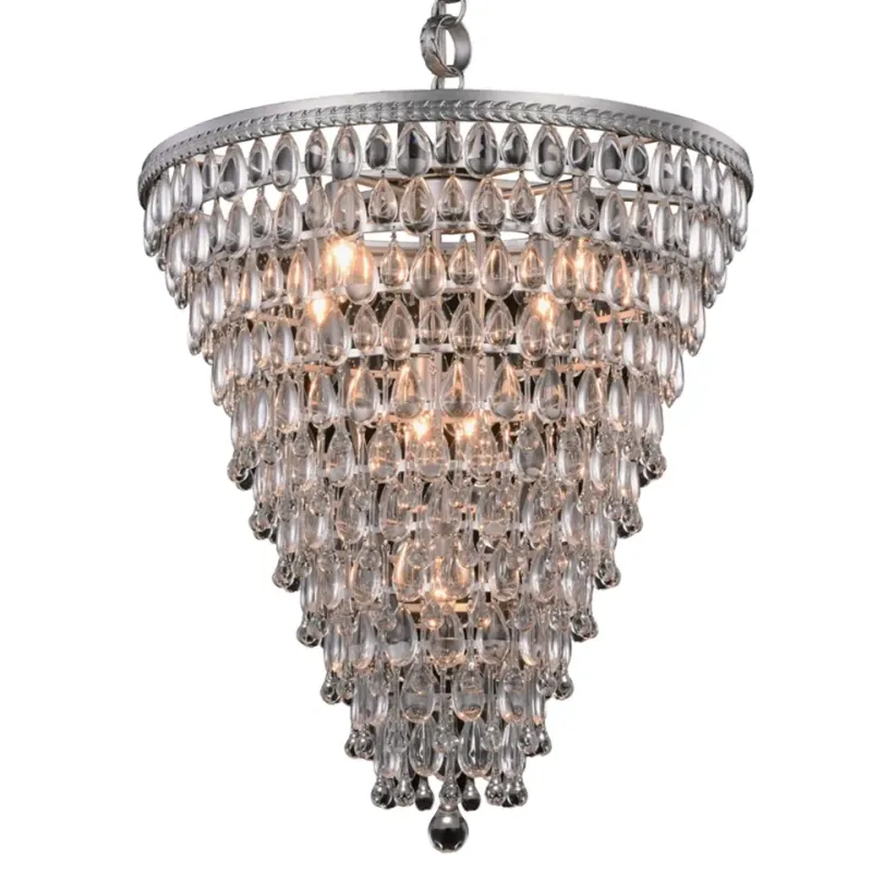 Kronleuchter Kensington Silber 65x61x61 cm Kronleuchter Kensington, Silber, 65x61x61 cm. Glamourös für Schweizer Wohnräume.
