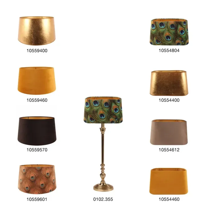 Tischlampenfuss Gold Aluminium 55 cm