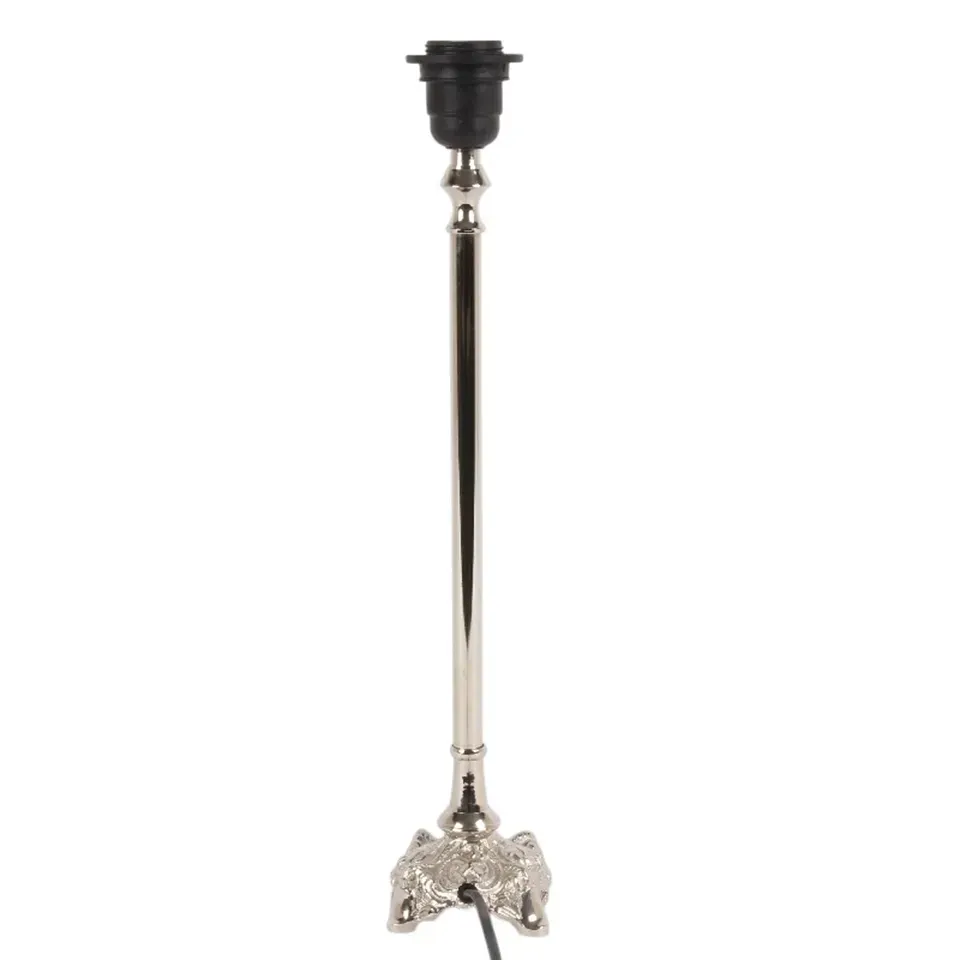 Lampenfuss Messing Silber 43.5x8x8 cm Lampenfuss, Messing, silber, 43.5x8x8cm. Eleganter Lampenfuss für Schweizer Zuhause.