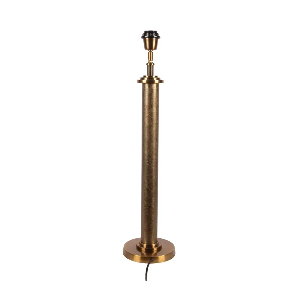 Tischlampenfuss Gold Aluminium 67x16x16 cm Tischlampenfuss, Aluminium, gold, 67x16x16cm. Edler Tischlampenfuss für Schweizer Zuhause.